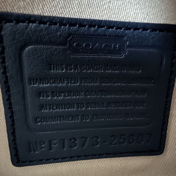 Coach Legacy Haley Satchel Purse Two-Tone Brown Navy NWT $328 + Dust Bag - Picture 11 of 13